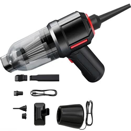 Aspiradora y soplador de aire 2 en 1, Mini plumero de aire inalámbrico, herramienta limpiadora eléctrica para teclado de ordenador, PC, Piano, portátil para mascotas