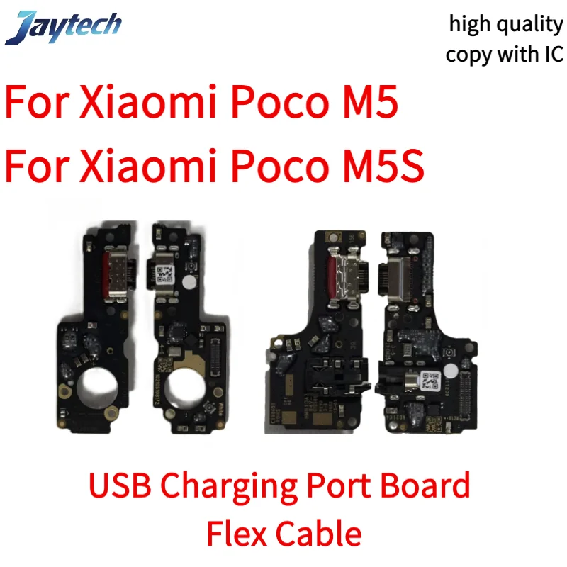 

10 шт. USB-порт для зарядки, плата зарядного устройства, гибкий кабель для Xiaomi Poco M5 M5S, разъем для док-станции с микрофоном