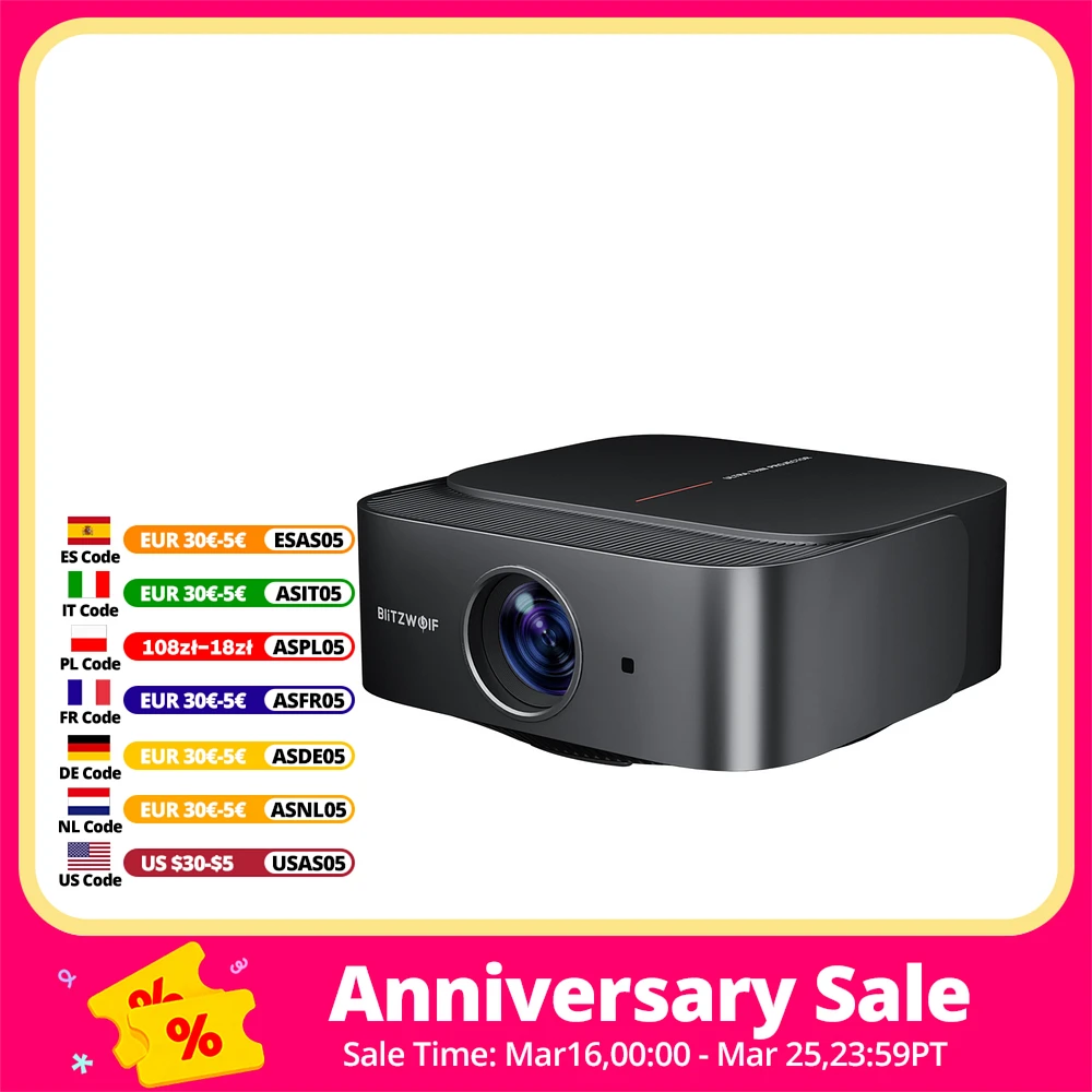 Blitzwolf V10 3" Lc…