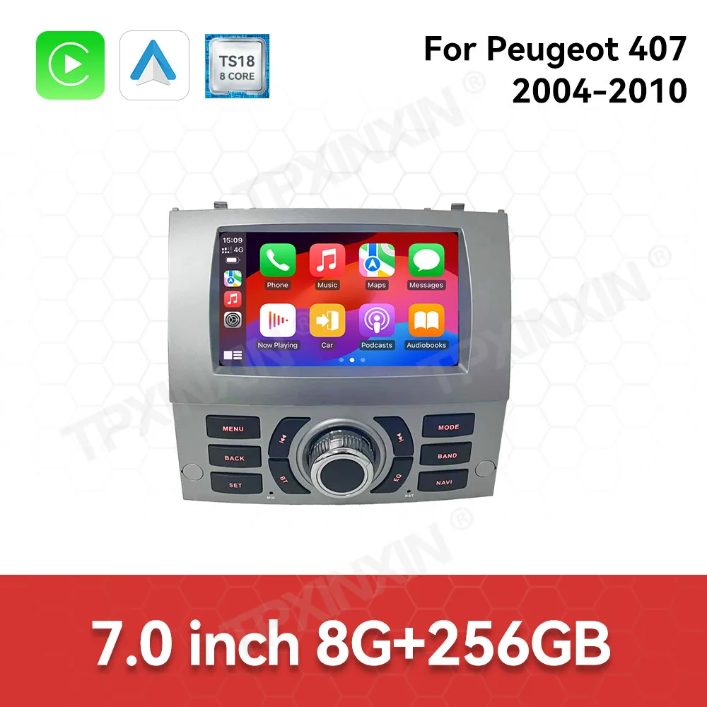 

Touch Screen Car Radio For Peugeot 407 2004-2010 Android GPS Automotive Multimedia Auto Radio Stereo Receiver Head Unit