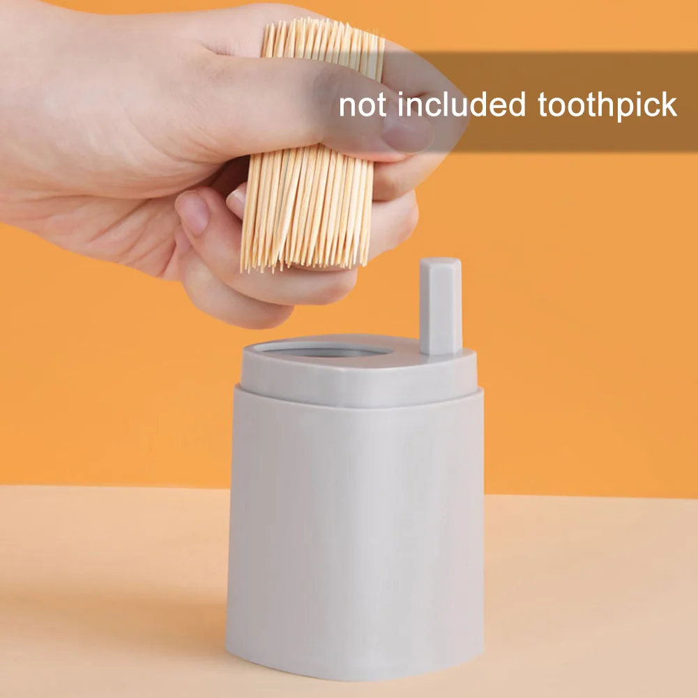 Toothpick Box Creative Press Automatically Out Of The Sign Home Light Luxury Portable Toothpick Dust Storage And Organization