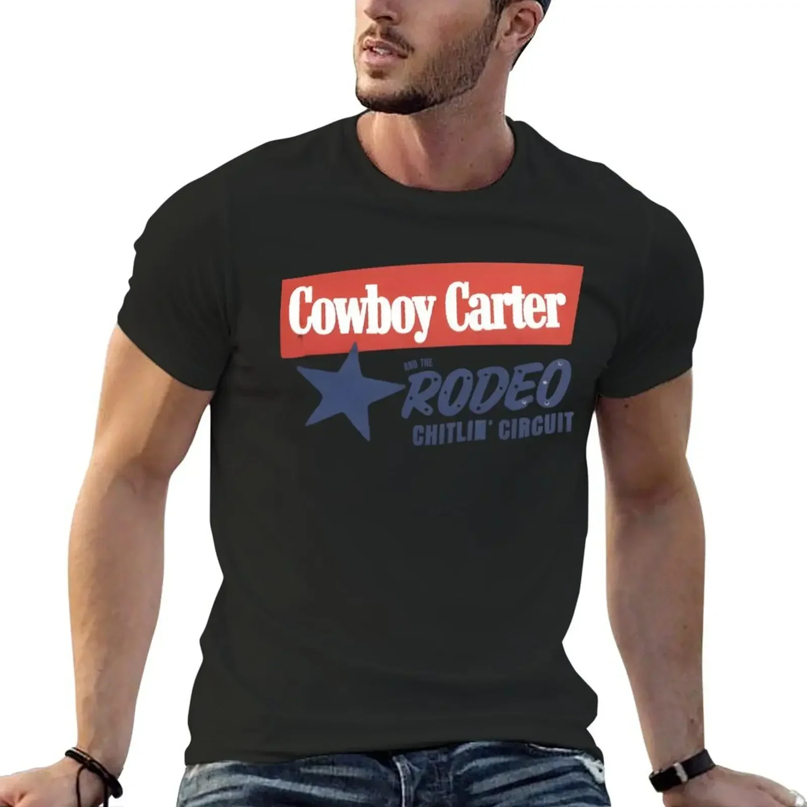 Cowboy Carter T-Shirt plus sizes rapper graphic tees for a boy mens funny t shirts