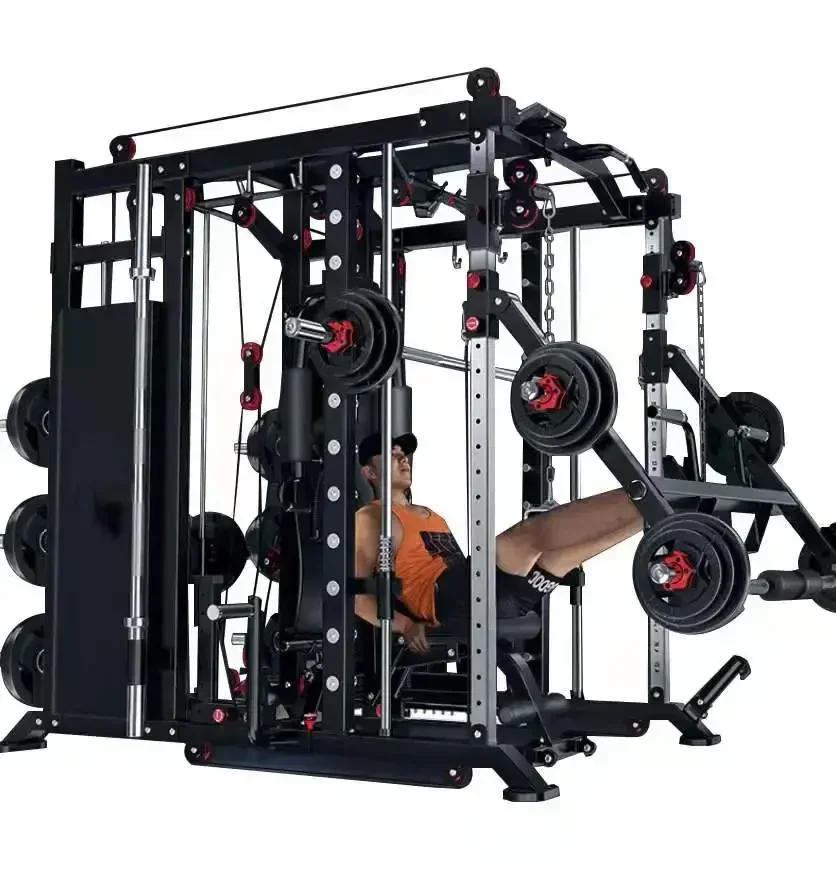 hot sale fitness equipment Equipment set combination household mutli function station Smith machine fitness equipment