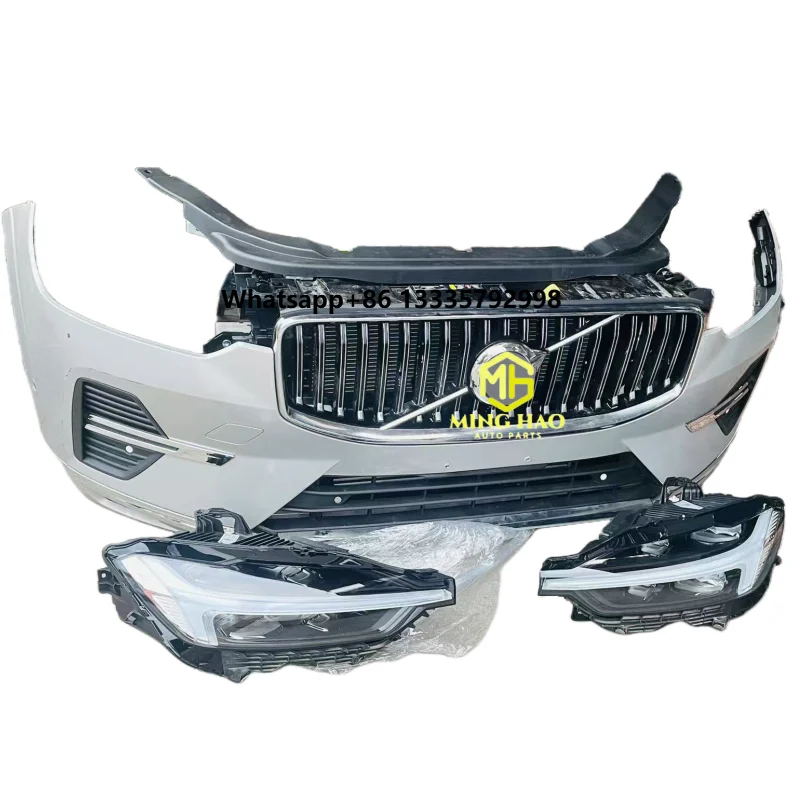 

Premium Used Complete Front End Plastic Exterior for'Volvo XC60 Front & Rear Bumpers with Gershon Radiator Hood and Fender