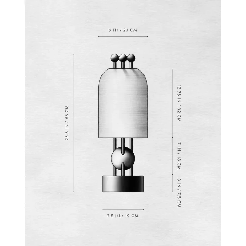 Decorative Hotel Bedroom Frosted Glass Shade Table Lamp Reading Light Home Lighting Desk Lamp