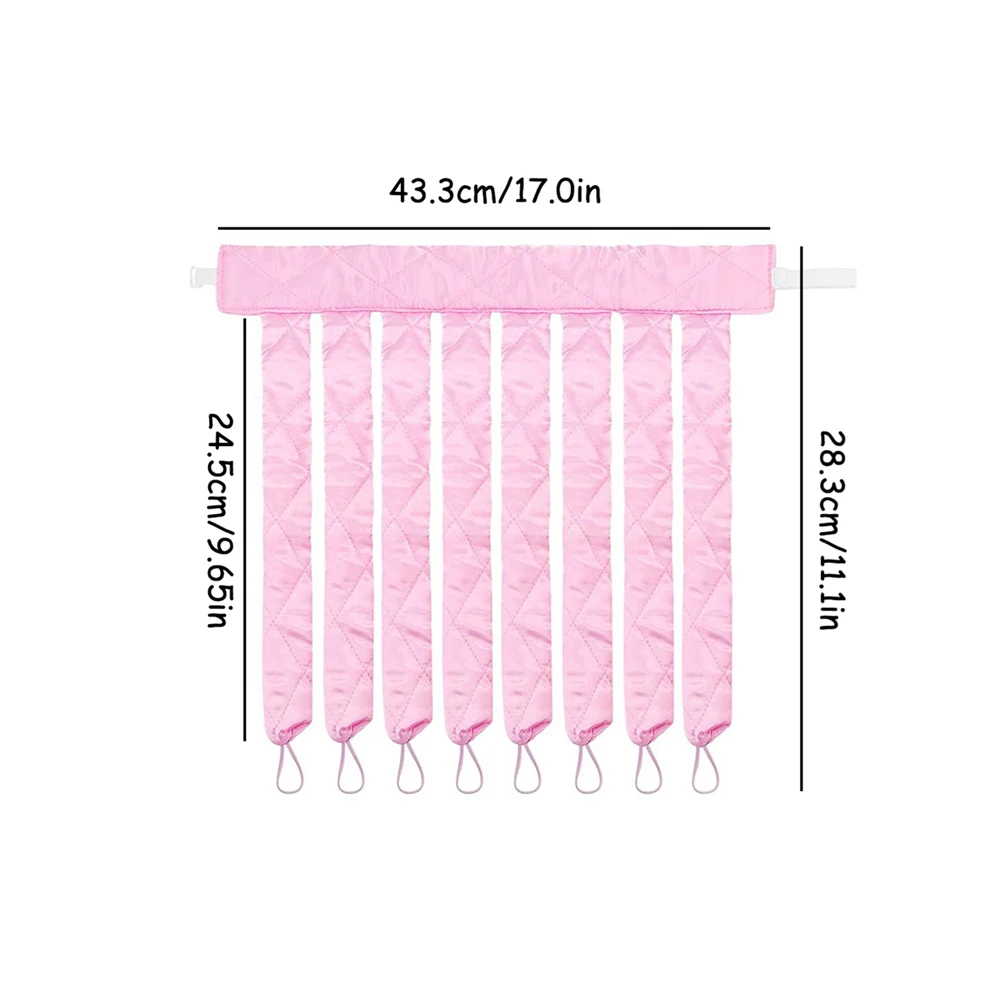 1PC Octopus Heatless Curling Rod Headband Silk Ribbon Sleeping Wave Formers Ribbon Lazy Hair Curler Hair Rollers