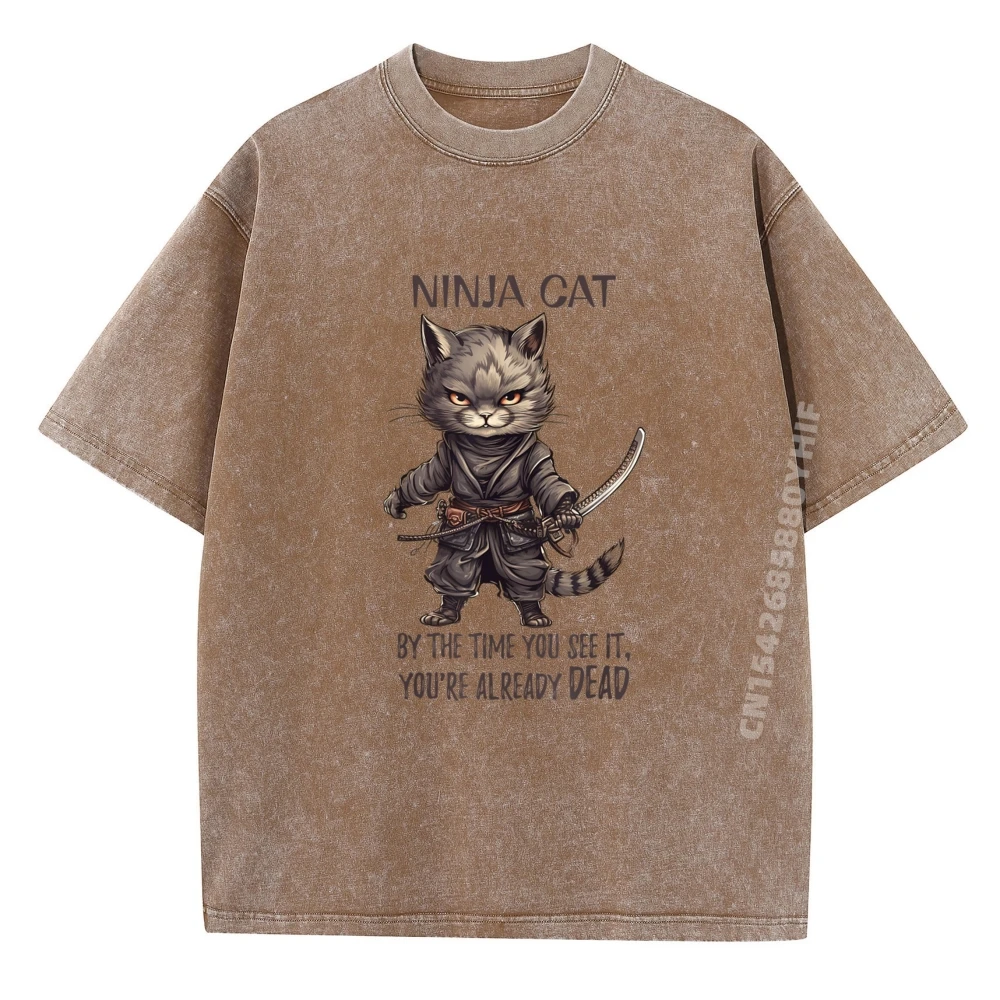 

Классическая футболка с принтом, забавная однотонная рубашка, мужская футболка с рисунком, винтажная стираная футболка для мужчин, крутые модные топы