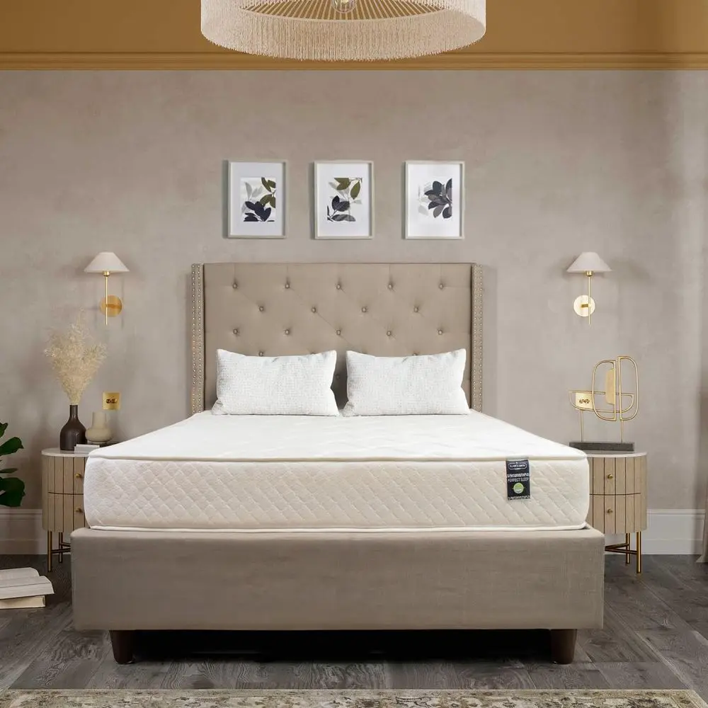 

Матрас Queen Size из вискоэластичной пены с эффектом памяти, с комфортным слоем из высокоплотной пены и верхним слоем из полиэстера - скрученный в рулон для удобной транспортировки