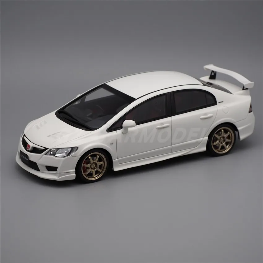 

OTTO 1:18 Civic FD2 Type R Mugen JDM моделирование ограниченная серия смола металл статическая модель автомобиля игрушка в подарок