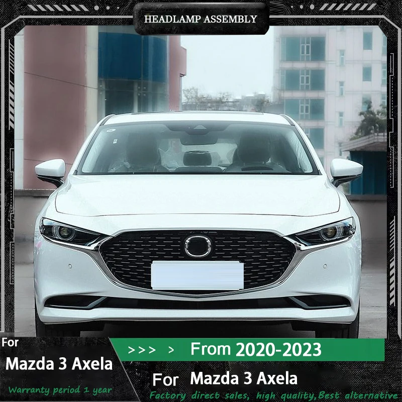 

Car For Mazda 3 Axela Headlight 2020-2024 Upgrade Modified to New DRL Dynamic Turn Signal LED Headlight Auto Accessories