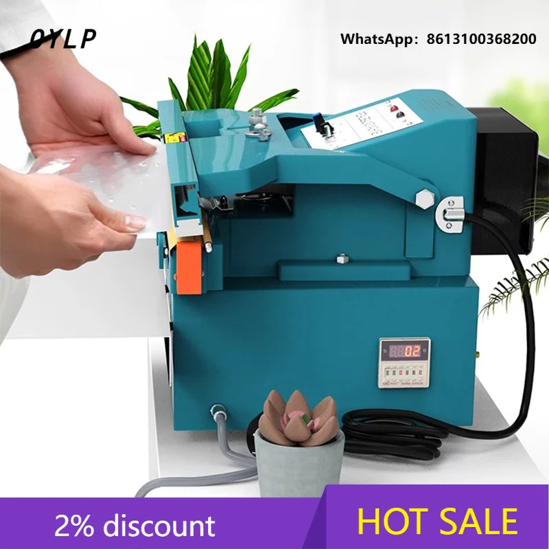 OYLP Pneumatic aluminum frame sealing machine, double-sided aluminum foil plastic bag packaging, upper and lower heating packagi