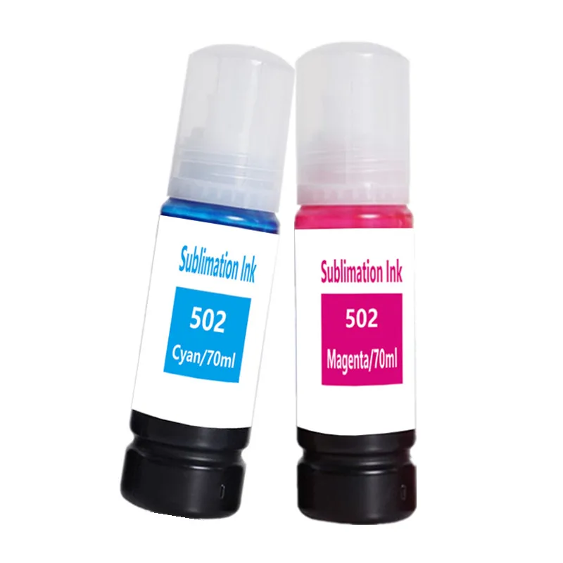 T502 502 Sublimation Ink for Epson L3150 ET-2720 ET-2760 2800 ET-4760 ET2400 L3110 L4150 L4160 L4167 L4168 L5190 L6160 Printer