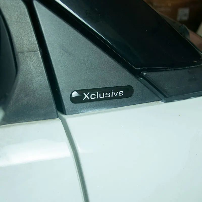 Xclusive Emblem Logo Waterproof Exterior Car Stickers For Smart 450 451 453 Brabus Fortwo Forfour Decoration Accessories