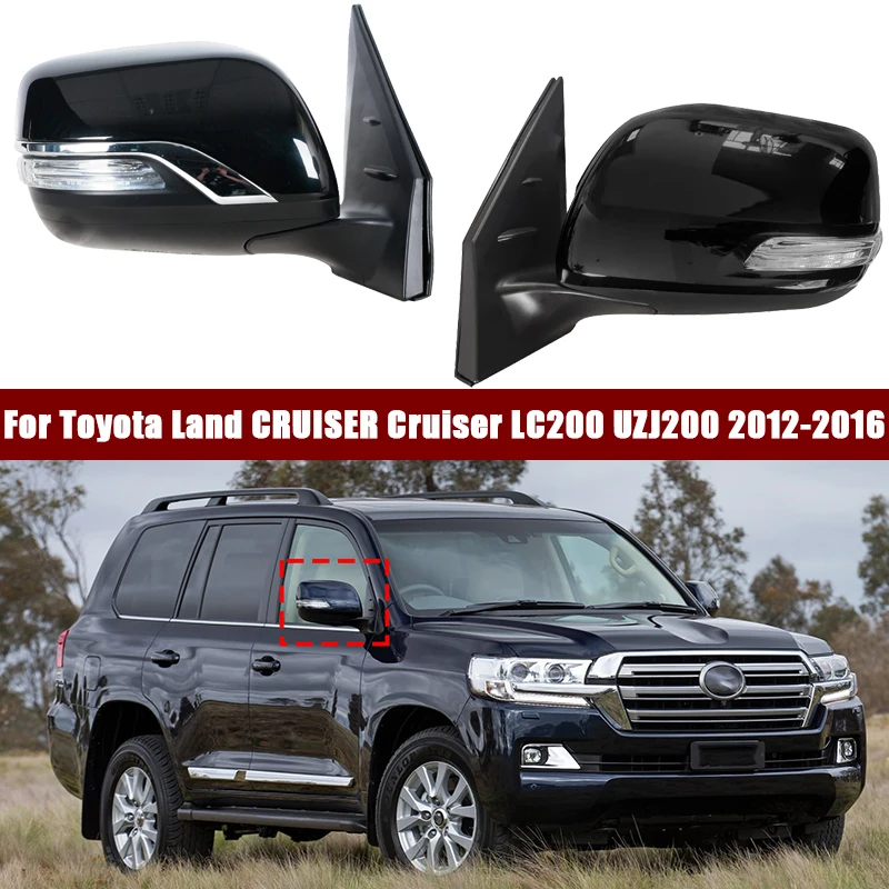 

Автомобильное зеркало заднего вида с электроподогревом 87940-60G30 для Toyota Land CRUISER Cruiser LC200 UZJ200 2012-2016