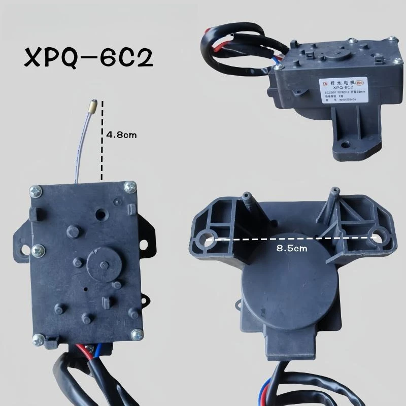 Suitable for Midea automatic washing machine drain valve motor Yuhua XPQ-6 little swan