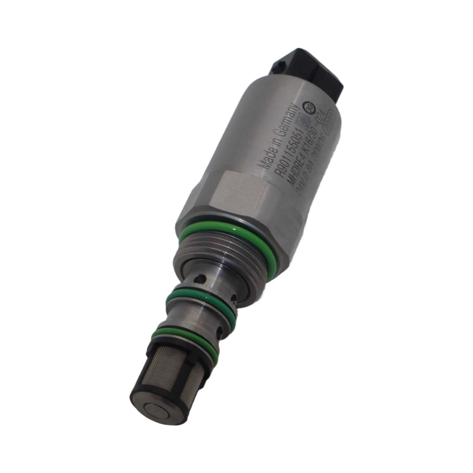 24V Hydraulic pump solenoid valve R901155051 Compatible for Doosan Daewoo DX210W-5 DX225 DX340LC DX480LC Crawler Excavators