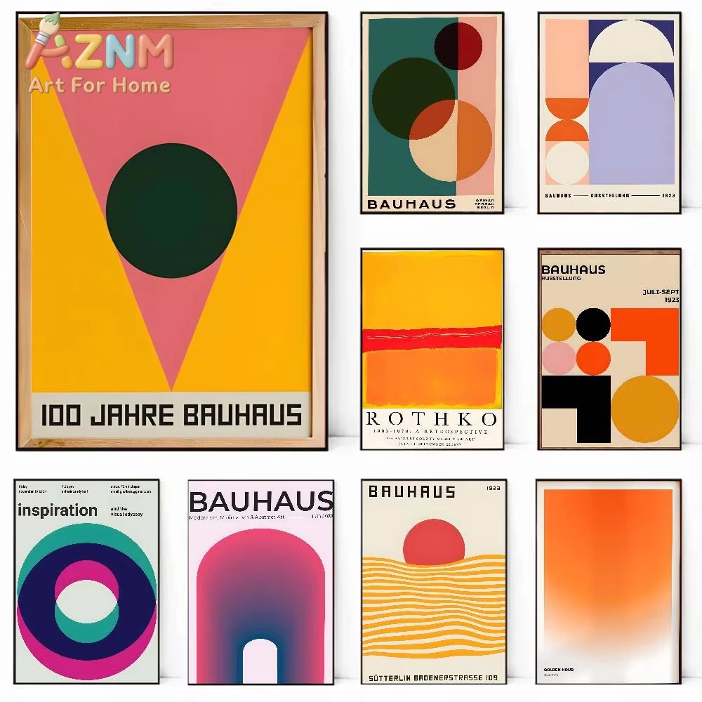 

1 шт. настенный постер в стиле Матисса и Марка Ротко, художественная картина-наклейка с принтами, декор для дома, спальни, гостиной