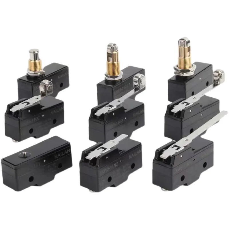 LXW5-11Q1 Z-15GQ22-B Z-15GW-B TM-1701 TM-1308 Roller Plunger Momentary Micro Switch Limit Switch for Automation Control