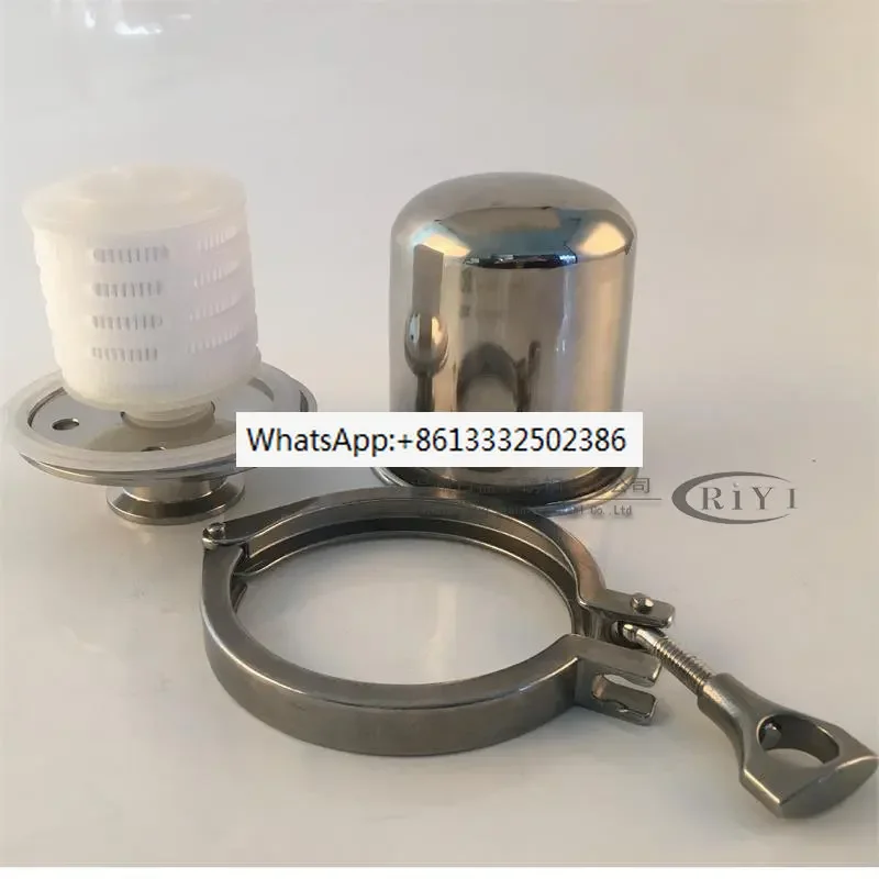 304 quick installation clamp/breathing valve/air filter/sterile filter valve