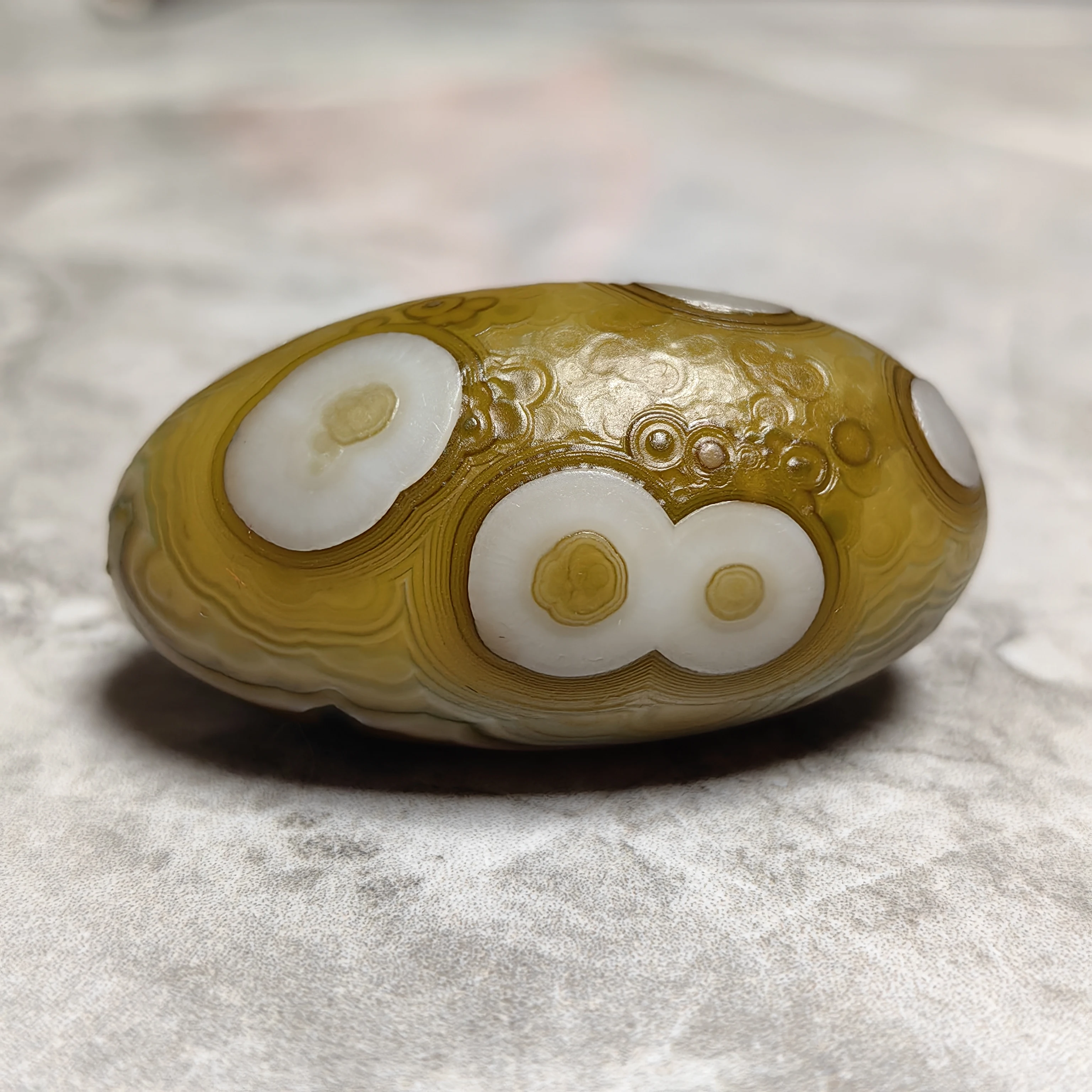 

Чистый натуральный божественный агат с пожеланиями глаз, красивый цветочный агат для глаз, редкие драгоценные бусины для ювелирных изделий, украшение для дома своими руками