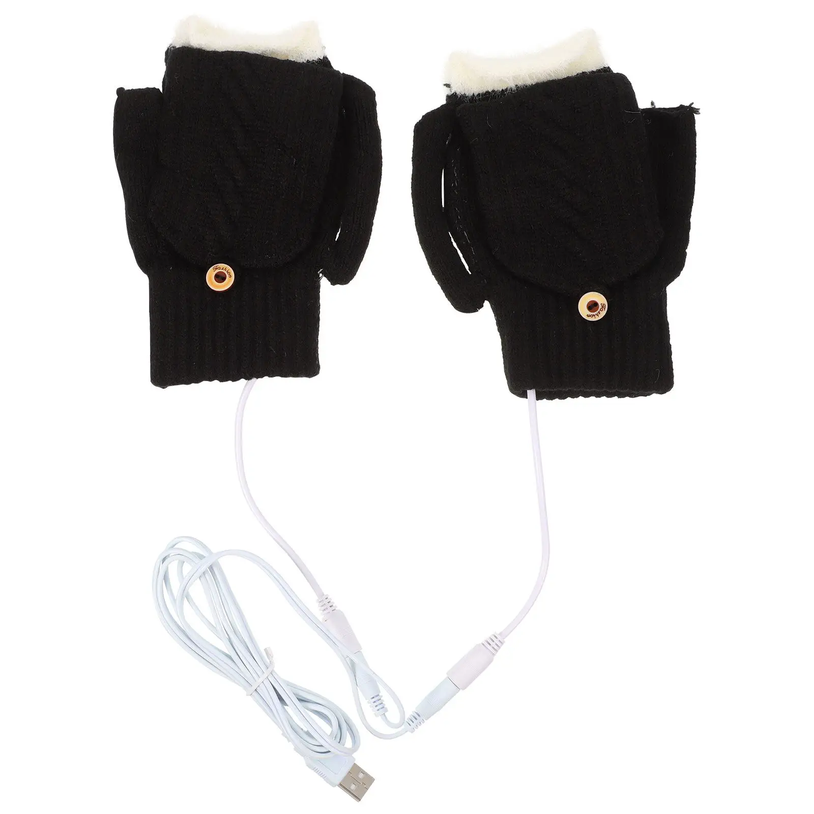 

1Set Heated Gloves USB Electric Thermal Gloves for Winter Outdoor Sports Skiing Hiking Warm Portable Hand Warmers