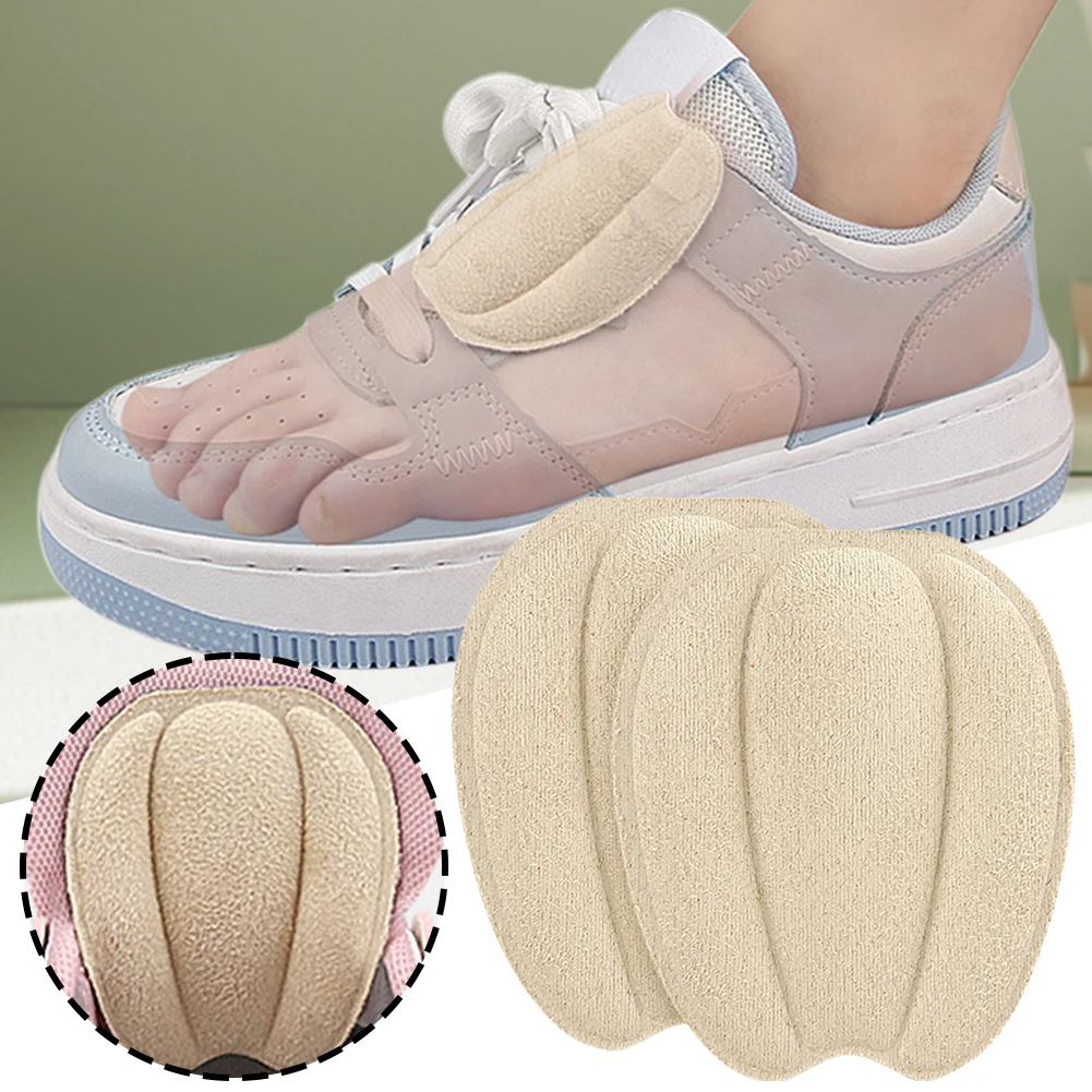 Felt Tongue Pads Cushion For Shoes Sweat-Absorbent Shoe Heel Pad For Outdoor Sports