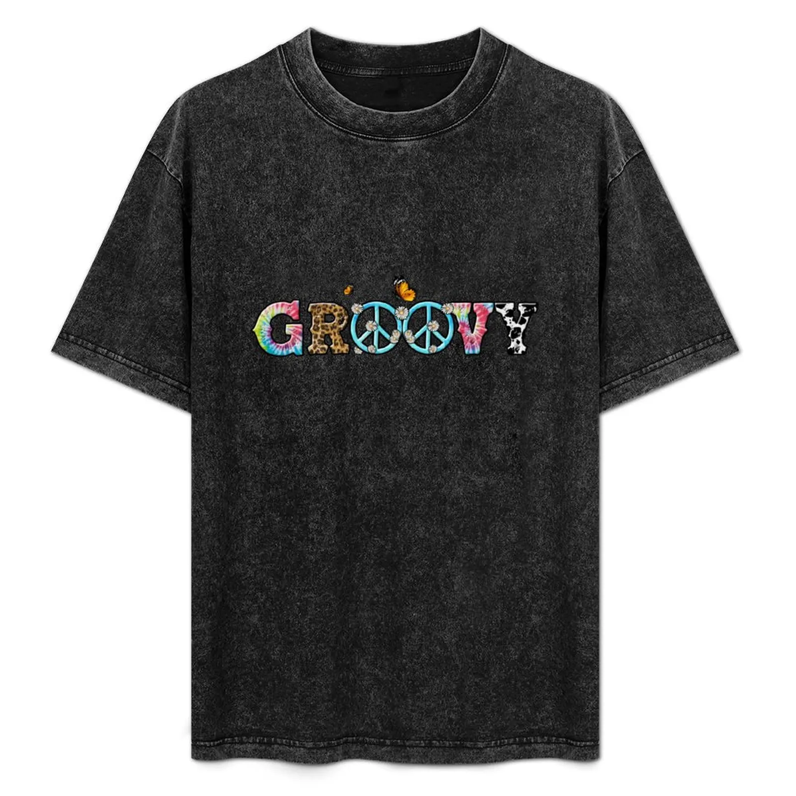 

groovy | retro groovy t shirt T-Shirt UV Protection Outdoor Tee Shirt