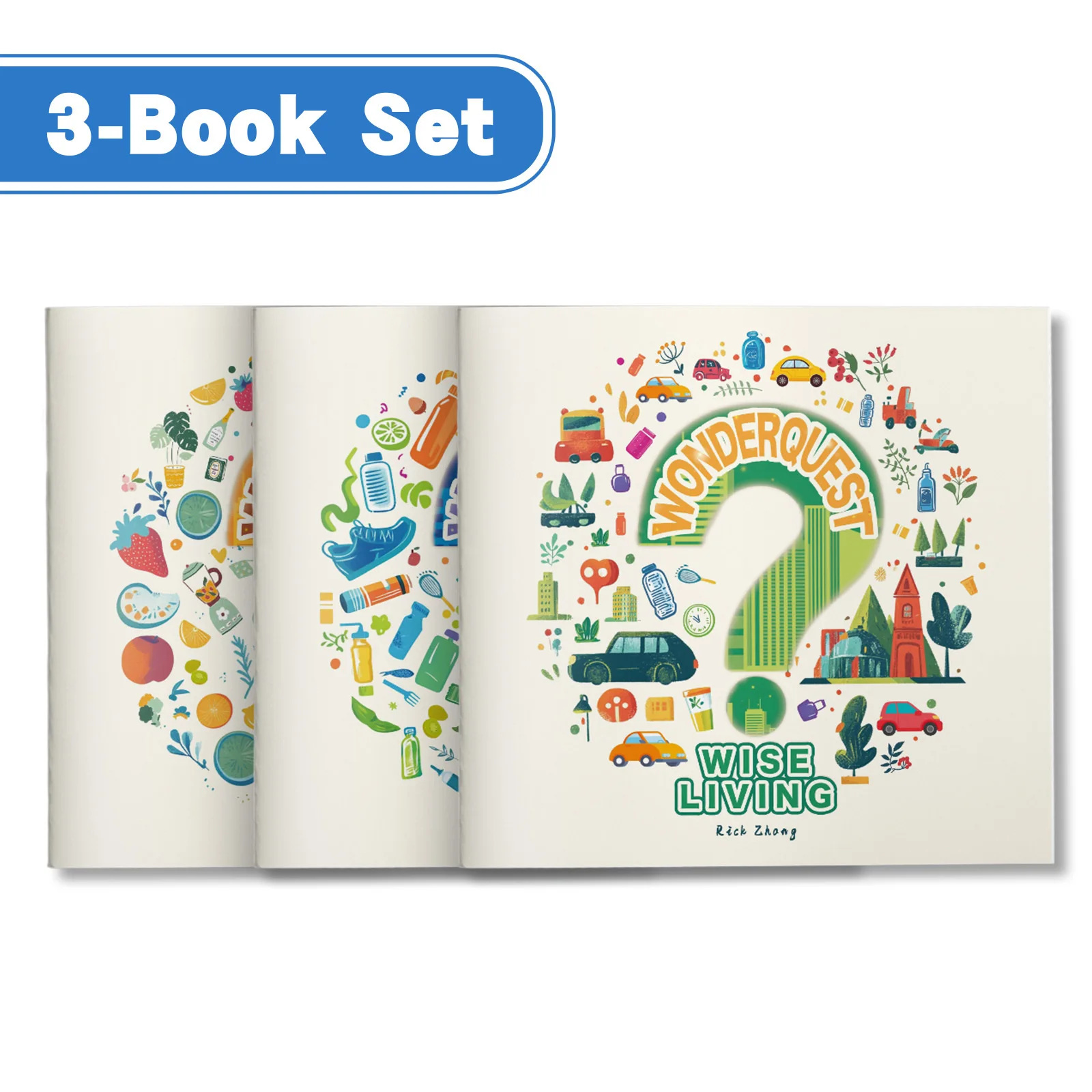 Wonder Why Science Exploration Notebooks, Everyday Physics, Transportation, Nature & Life Questions, Illustrated Knowledge