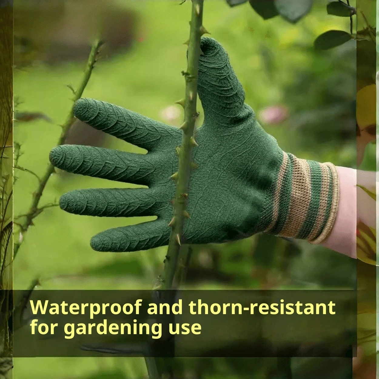 Thorn Proof Waterproof Wear‑Resistant Gardening Gloves Anti‑Prick for Rose Planting Chestnut Picking Florists Gardeners Use