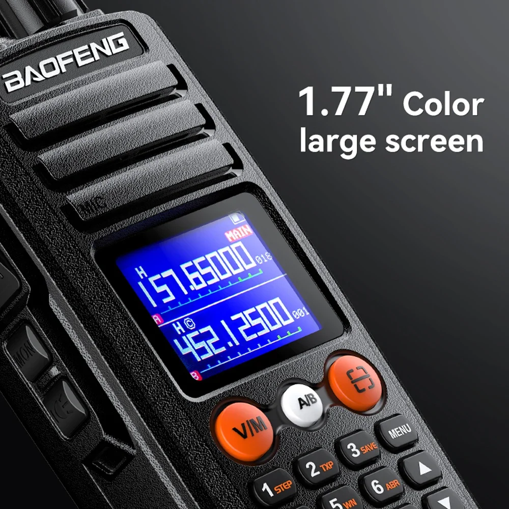 Baofeng UV-27 เครื่องส่งรับวิทยุ 15W กำลังสูงระยะไกลไร้สายความถี่ 999CH วิทยุแฮม 2 ทางวีเอชเอฟ ยูเอชเอฟวิทยุ FM แบบพกพา
