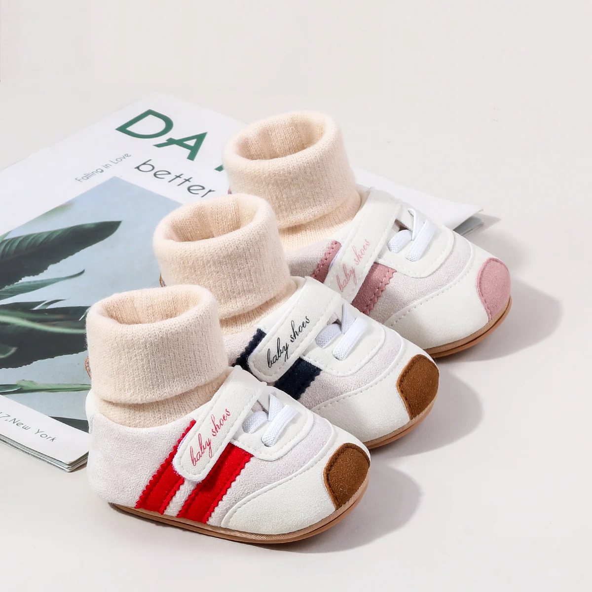 0-18M Baby Socks And Shoes For Autumn And Winter Ankle Covering Style For Both Men And Women Anti Slip And Fashionable Design