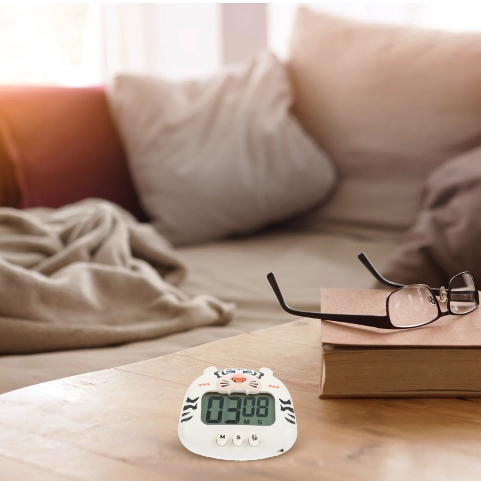 

Magnetic Digital Kitchen For Classroom Study Cooking Egg Timer Bold Display Countdown 99 Minutes 59 Seconds Stick On Oven