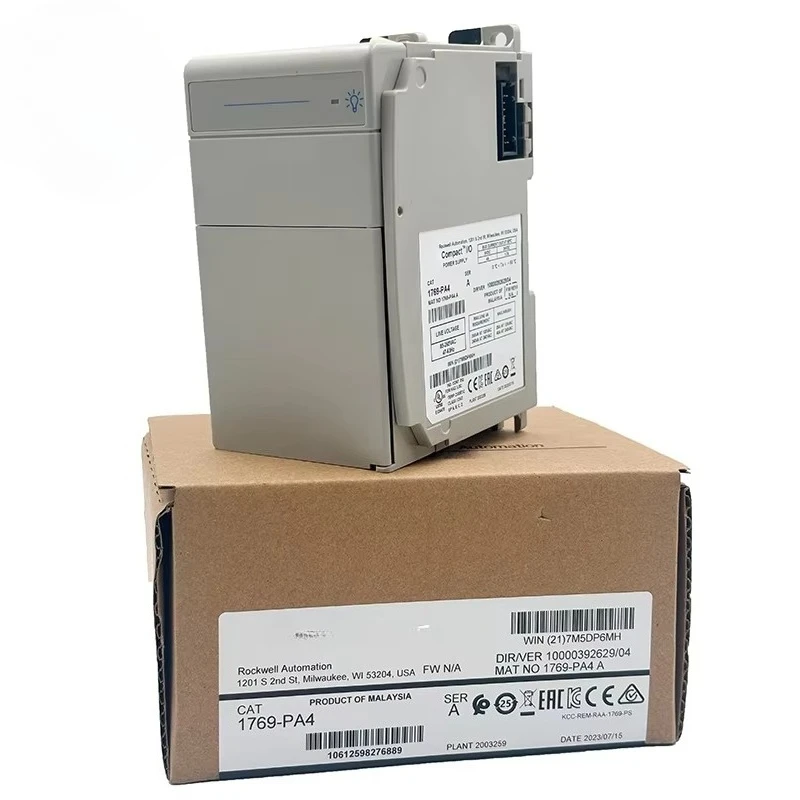 

High Quality Industrial Automation Plc Pac Dedicated Controllers with 1769-PA4 Plc Logic Programming Controller