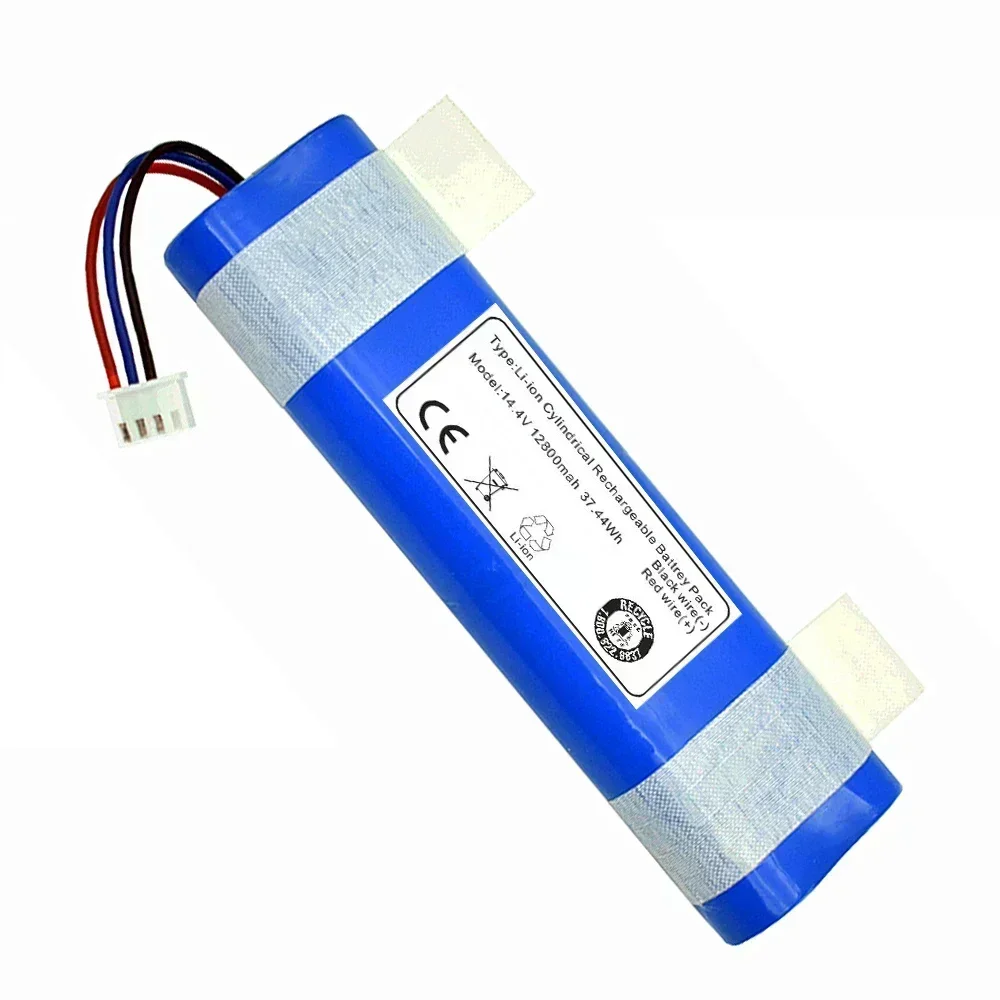 New 14.4V 12800mAh Robot Vacuum Cleaner Battery Pack for Ecovacs Deebot Ozmo 900, 901, 905,  930, 937