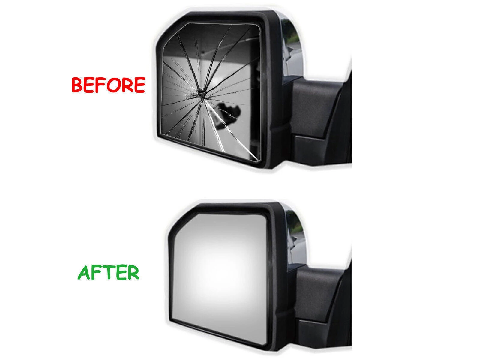 2007-2011 CR-V Passenger Right Side Mirror Glass Non Heated Replacement Adhesive MG-0030R 6