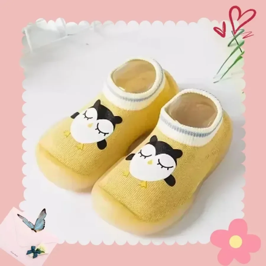 أحذية جورب صيفية للأطفال، جوارب أطفال كرتونية جديدة ذات فم ضحل، أحذية عصرية للأطفال الصغار