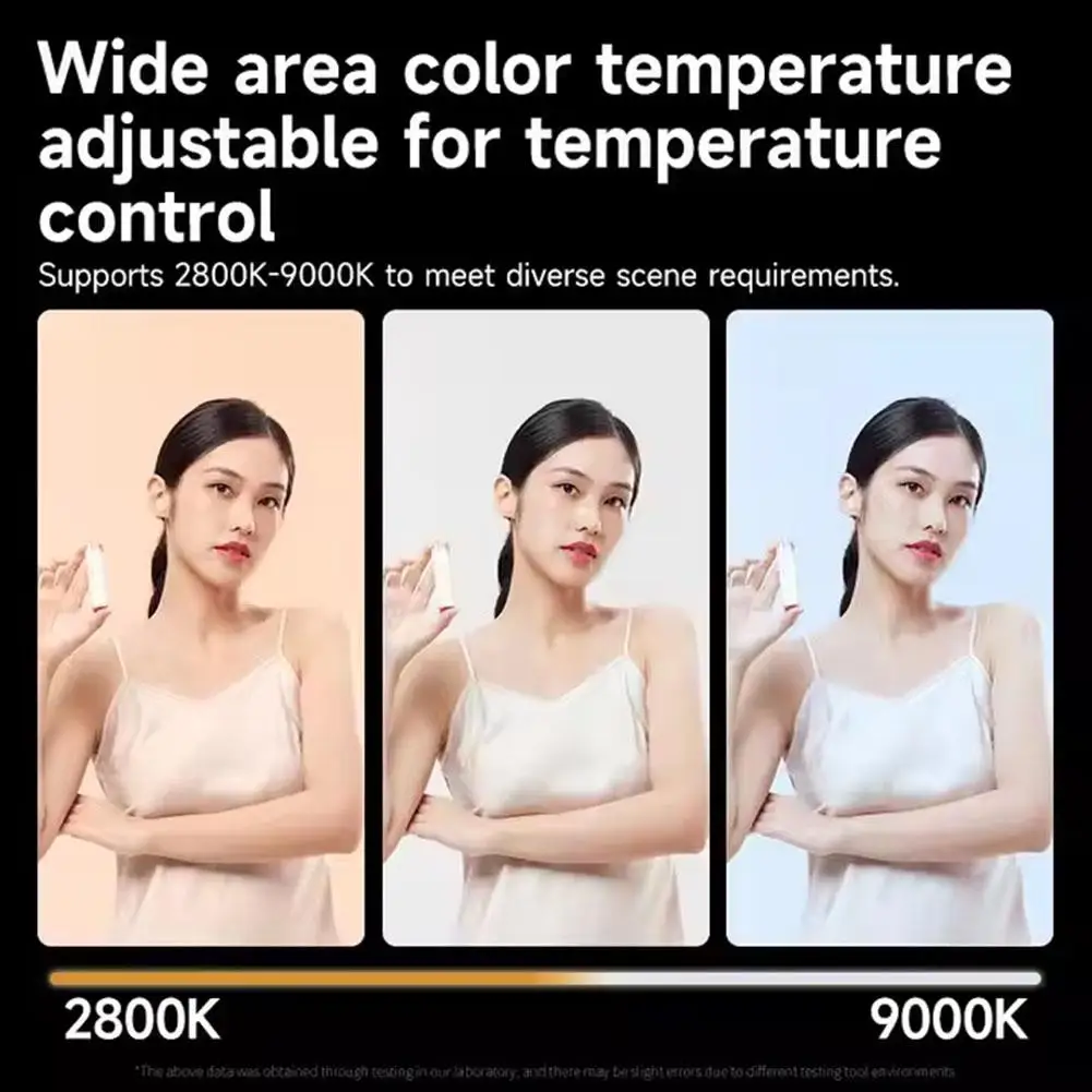 Lampu Kamera LED 40W 2500K-9000K Video Dua Warna 4400MAh dengan Lampu Pegangan Fotografi Lampu Kamera CCT Portabel H3Q8