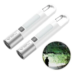 Outdoor Strong Lights Flashlight Camping Emergency Household High Brightness Multifunctional Rechargeable With Side Light