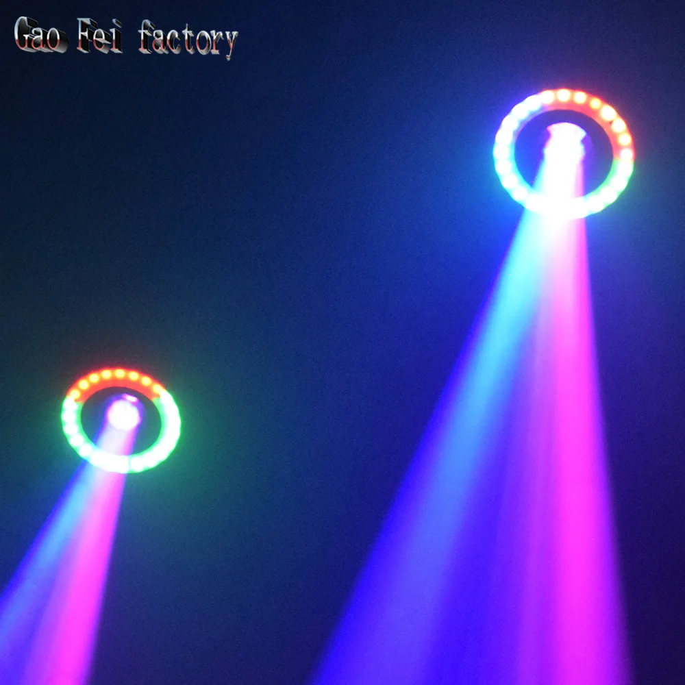 Imagem -05 - Led Stage Moving Head Lights Lyre Spot Beam Effect Light Strip para dj Party Iluminação de Boate 150w