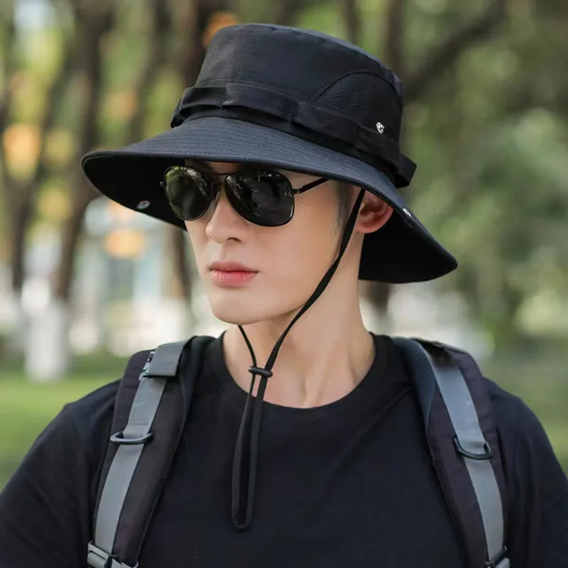 Summer Oversize Fisherman Hat Lady Beach Large Size Panama Hat Big Head Men Outdoor Sun Cap Plus Size Bucket Hat 58cm 60cm 62cm