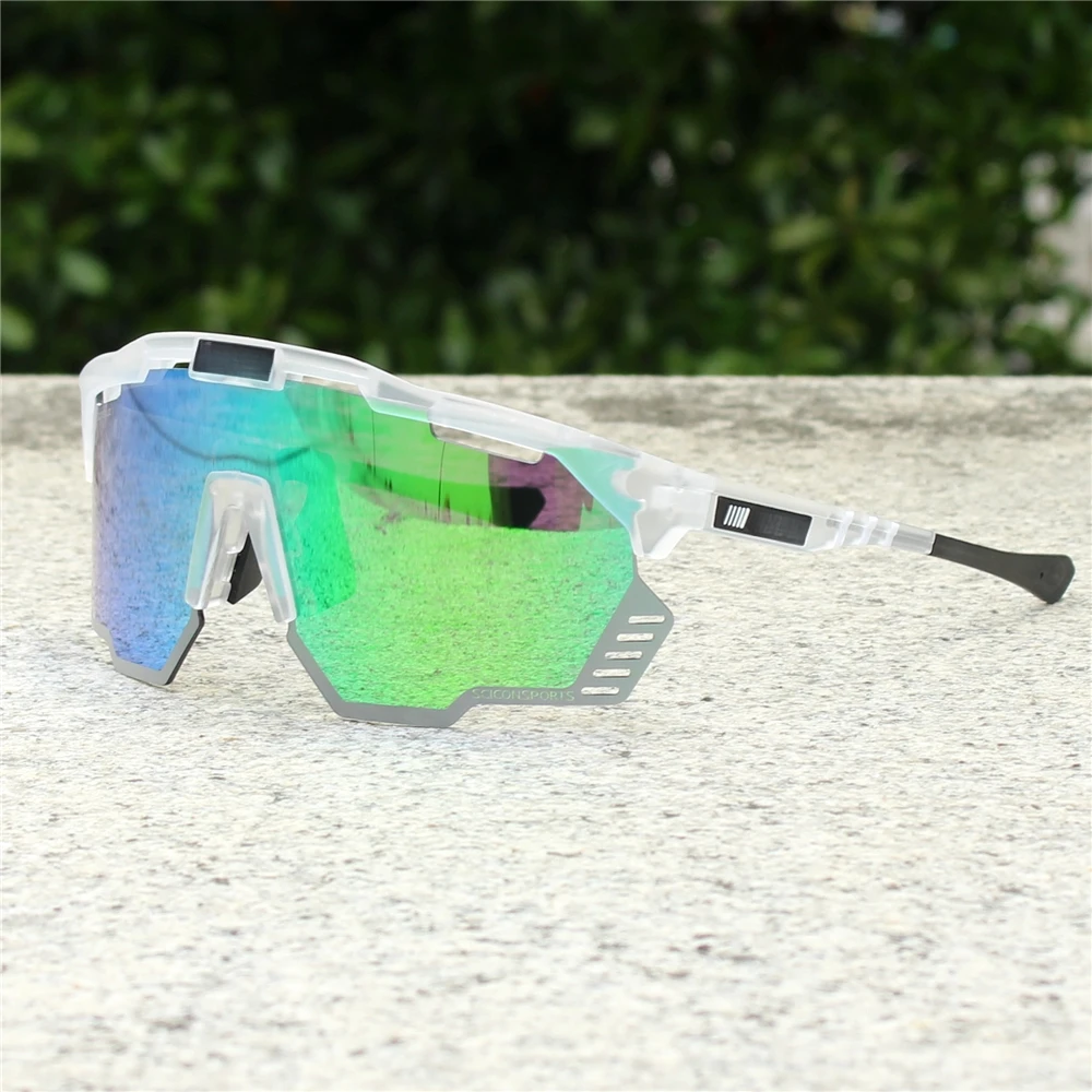 Mit Etui SCICON AEROSHADE KUNKEN UV400 Fahrrad-Sonnenbrille für Outdoor-Sportarten, Herren-MTB-Rennradbrille, Damenbrille – Detail 7