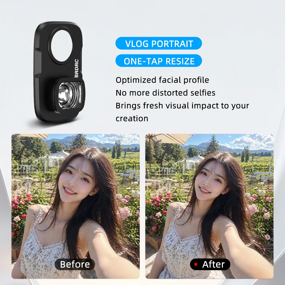 Ultra-Weitwinkel-Objektivfilter für DJI OSMO POCKET 4 Pro 0,72X Optisches Glasobjektiv 110 Grad Weitwinkel-Sichtfeld Kratzfest POCKET 4P Zubehör – Detail 9