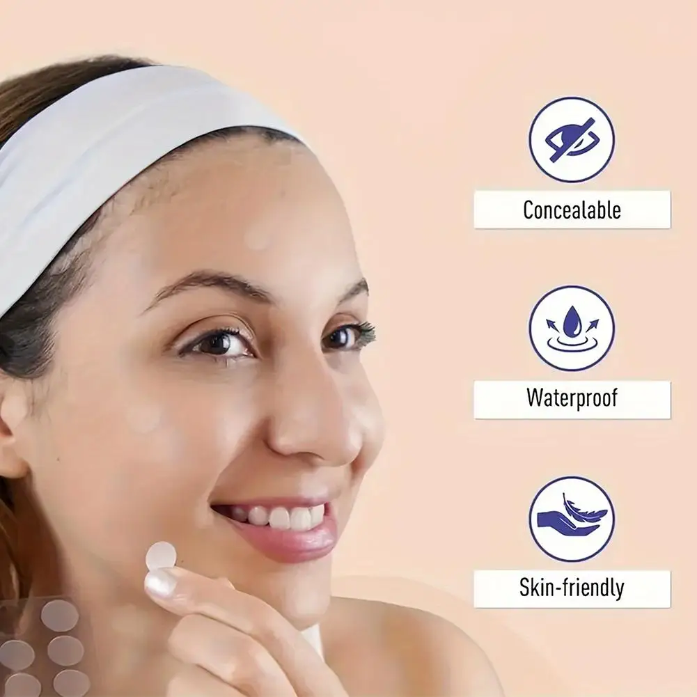 Remendo transparente para acne, corretivo invisível, limpeza suave, comedões, cravos, ferramentas faciais, pele fechada, cosméticos wo h1a9