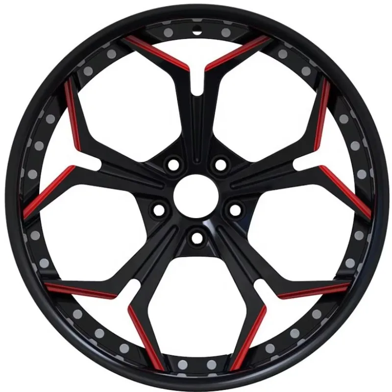 GVICHN Factory Custom Forged 6061-T6 Aluminum Alloy Wheel Hub Two-Piece Automobile 100mm PCD with 20mm 30mm 40mm 35mm Spacings
