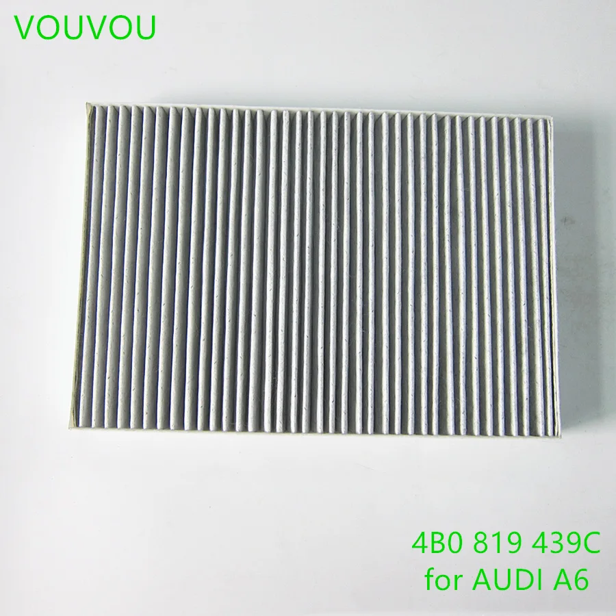 Car accessories PM2.5 activated carbon A/C cabin air filter 4B0 819 439C for AUDI A6 1994-2005 4A 4B2 4B5 C4 C5 CUK3192 AUDI 100