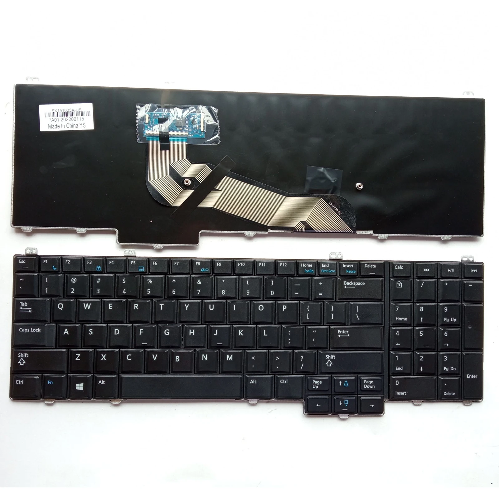 

Новая Оригинальная клавиатура Dell Latitude E5540 E6540 QWERTY 0F63X6 F63X6