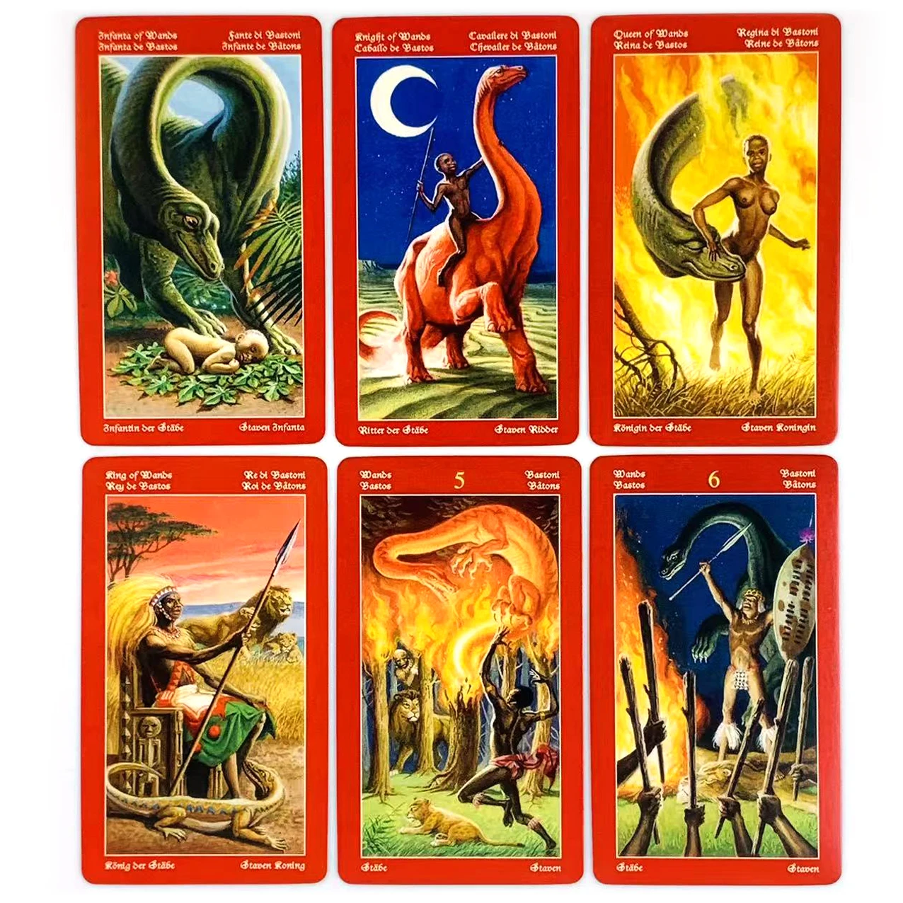 Dragons Tarot Een 78-delige vi - Party Games Using Cards recensie en prijs