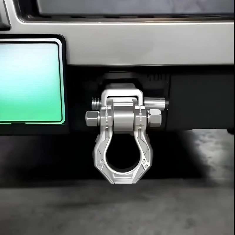 Off-road trailer arm, tank trailer, square mouth anti-collision hook, towing hook