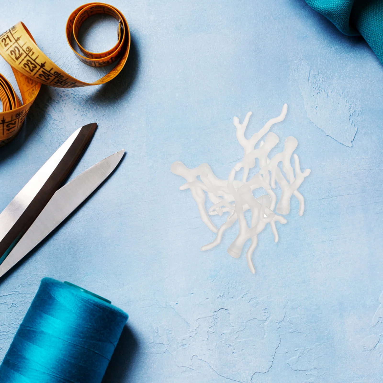 

50pcs Hair Accessories Headwear Fake Deer Antlers Decorations Diy Crafts Party Reindeer Acrylic Antler Headband Making Costume