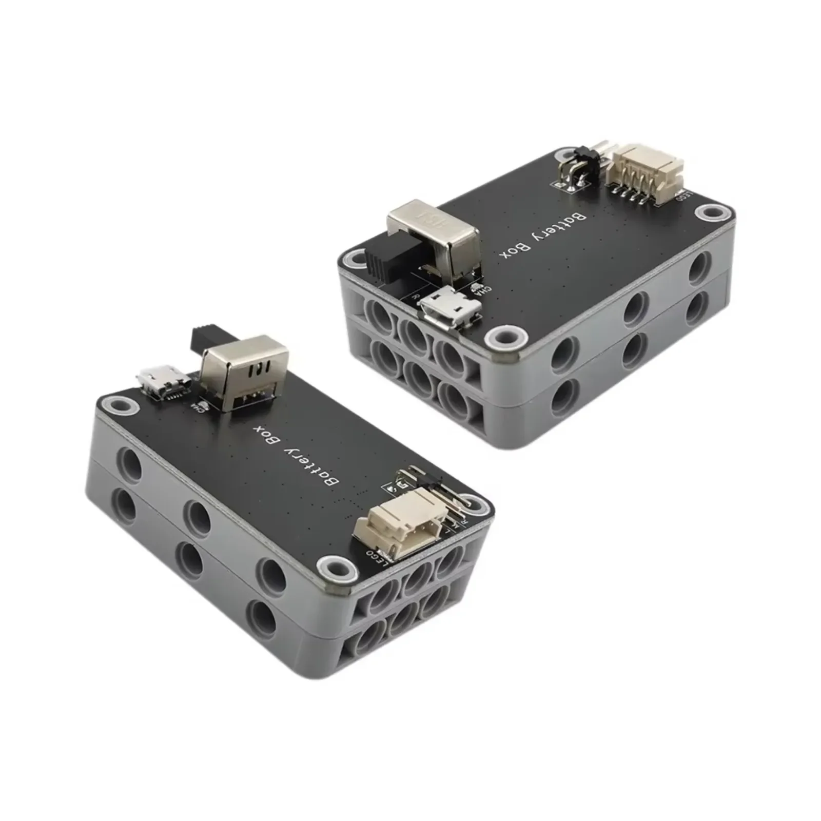 MOC Rechargeable 9V Battery Box Power Output Support M/L/XL Motor Forward/Reverse Control Compatible with Building Blocks Toys